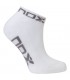 CALCETINES NOX MUJER PADEL TENIS BLANCO GRIS