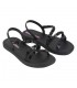 Sandalia Ipanema Meu Sol Flatform AD Donna Nero Lilla