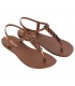 Sandalia Ipanema Class Moder Craft San Donna Marrone Bronzo