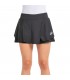 Falda Bullpadel Adrar Negro Tejido Bicolor