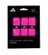 Pack 3 Overgrip Adidas Perforados Rosa