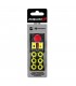 Antivibrador Dampeners Ease Vibe Bullpadel Amarillo Azufre Fluor