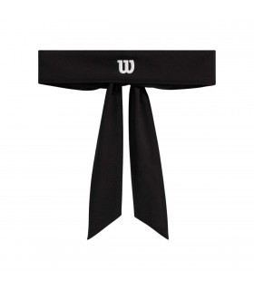 Cinta Wilson Tie Headband Negra