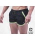BAÑADOR HOMBRE TOTSOL CBRO BANDAS LISO NEGRO