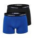 Boxer Head Microfiber 2 Pack Negro Azul